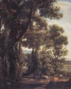 Claude Lorrain, Landscape with a Goatherd (mk17)